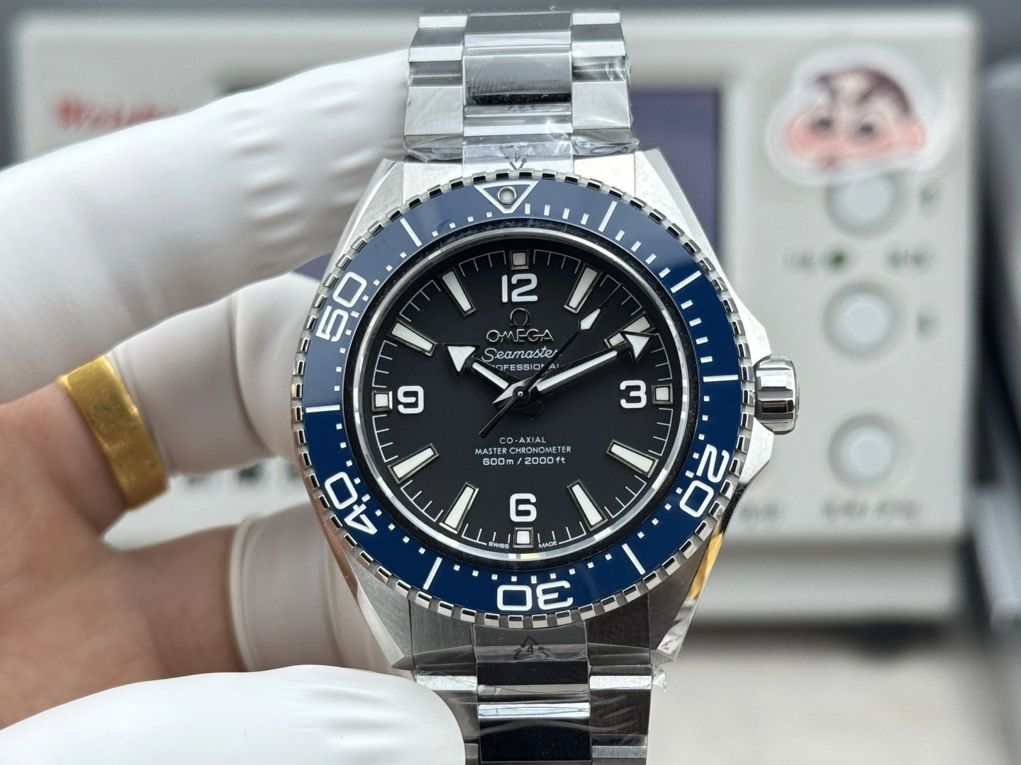 CBD Factory OMEGA Seamaster Planet Ocean 600M 42mm Blue Bezel Black Dial (217.30.42.21.01.002) 1:1 Super Clone – DD8912 Movement HighPerformance 295